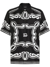 bandana-print shirt